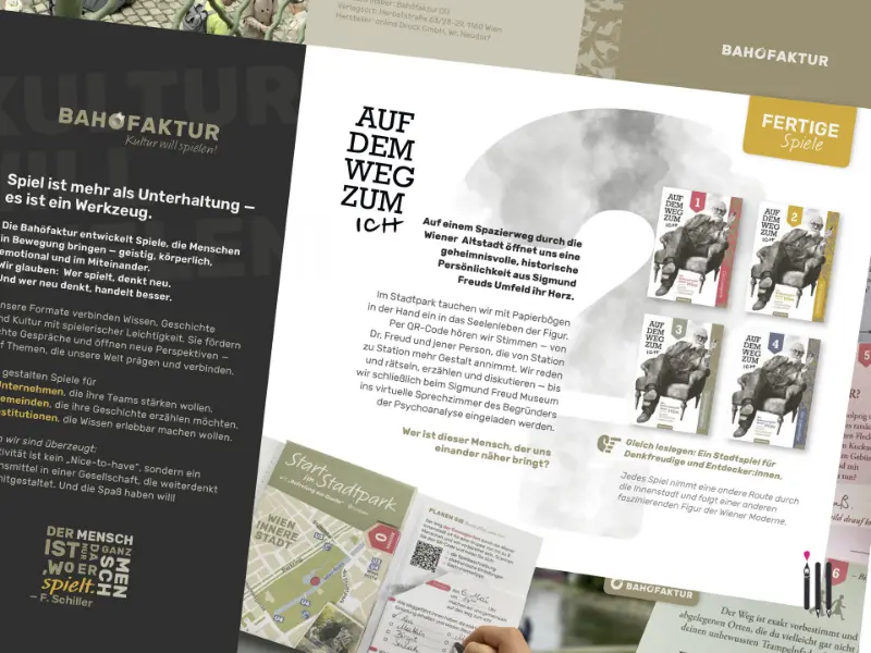 Noch mehr Flyer für die Bahöfaktur