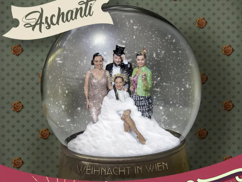 Plakat für Aschanti in der Glaskugel